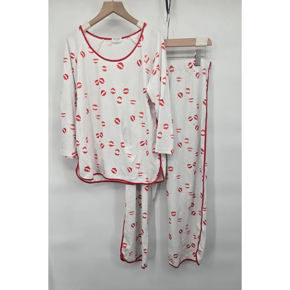 Kate Schelter x Lake Kisses Pajamas Size XL 2 Piece Set Pima Cotton